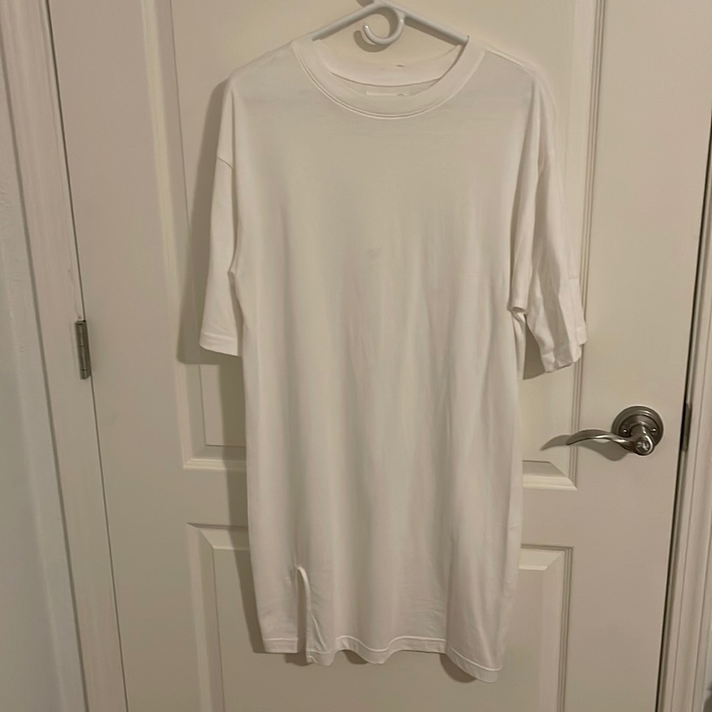 White t shirt dress!
